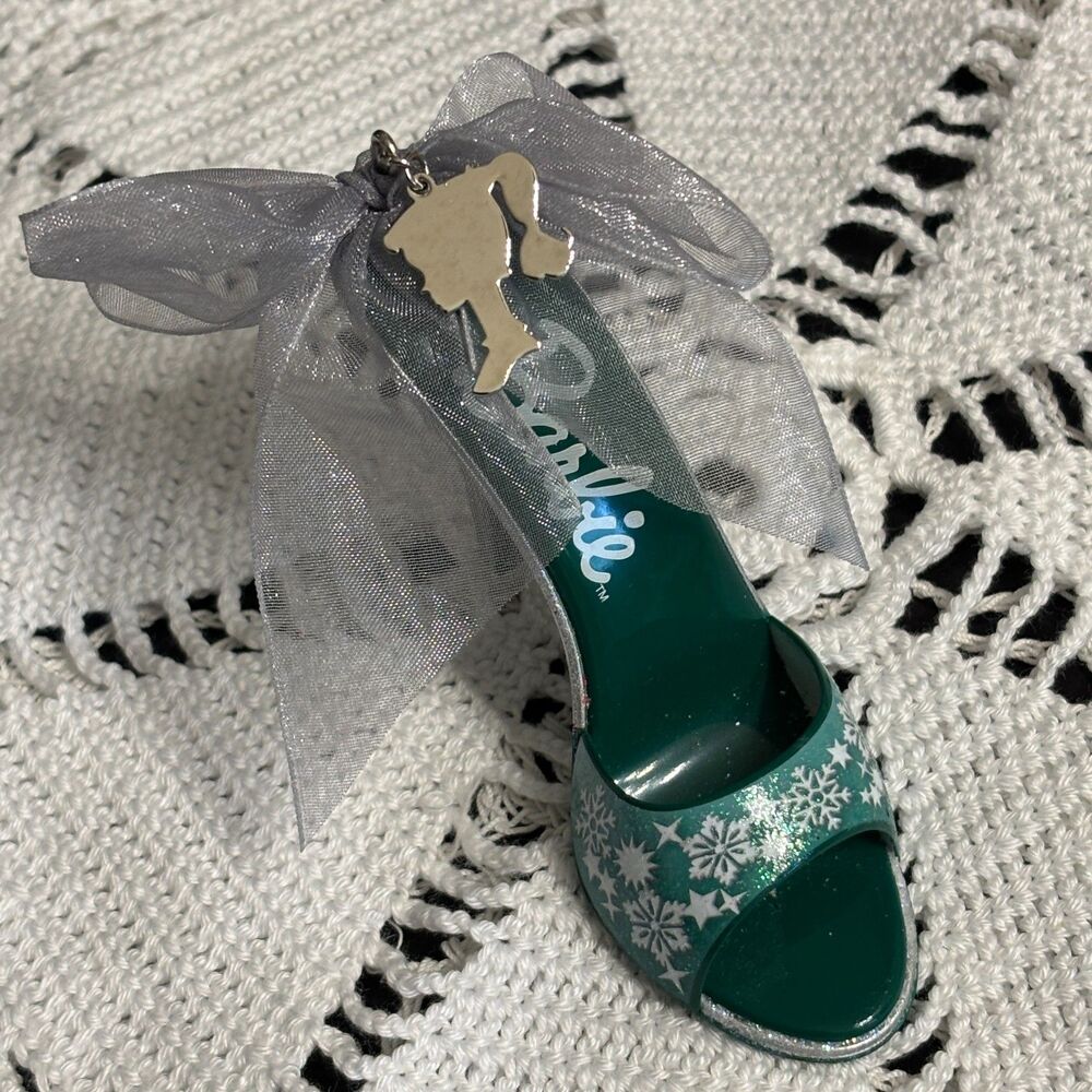Hallmark Keepsake 2016 Barbie Shoe-Sational Ornament Special Edition High Heel